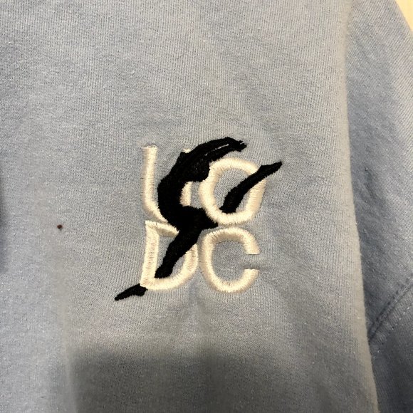 Light Blue Hoodie Size M - Picture 2 of 4